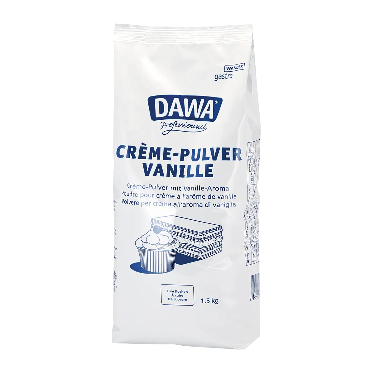 Poudre pour creme vanille