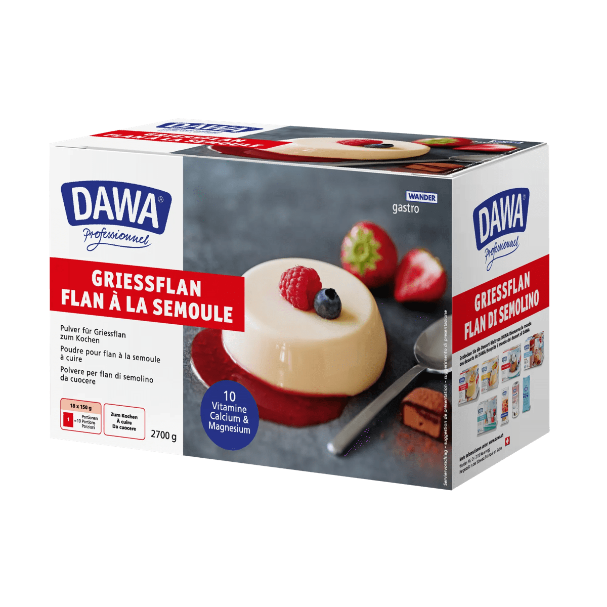 Dawa Flan à la semoule 2700 g