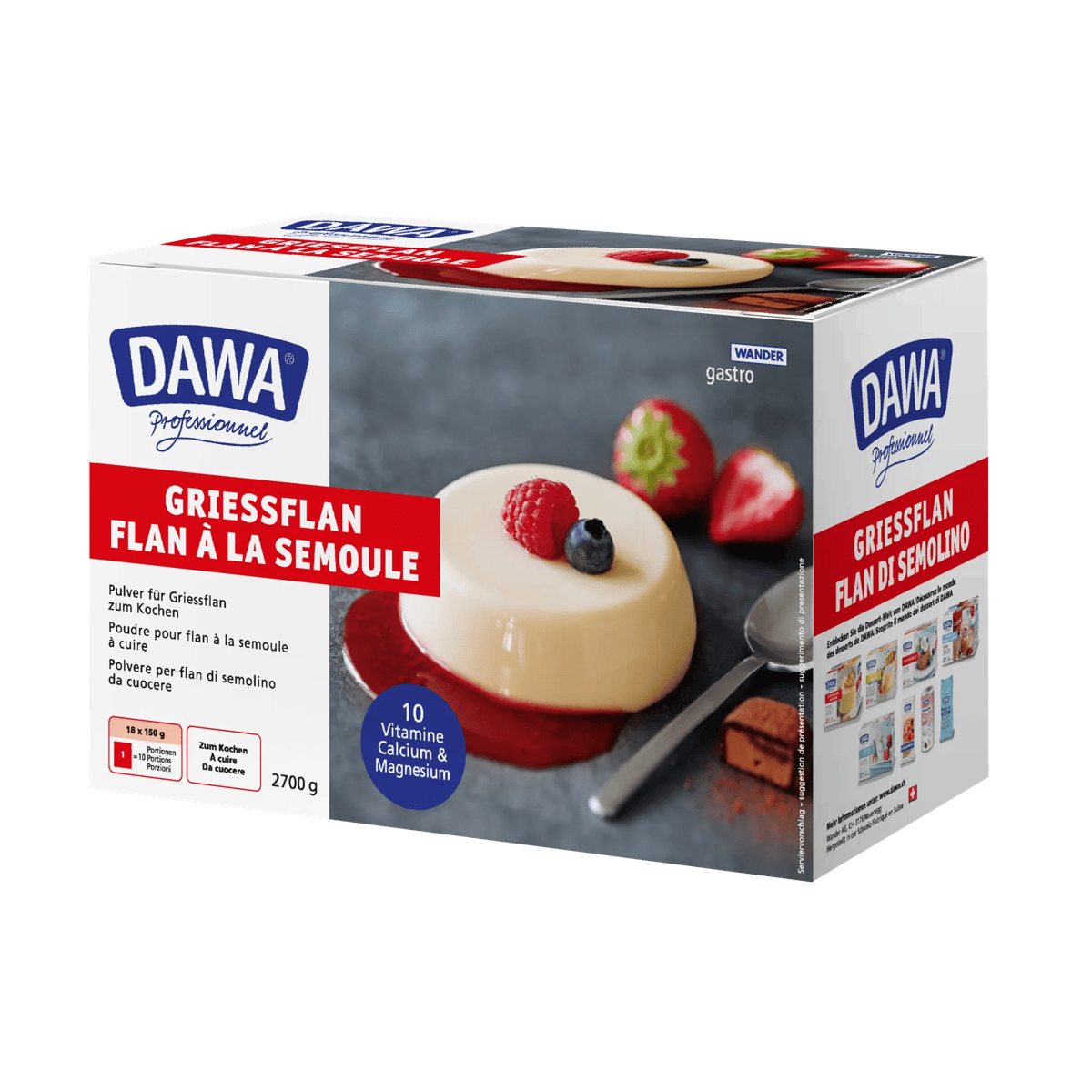 Dawa Flan à la semoule 2700 g