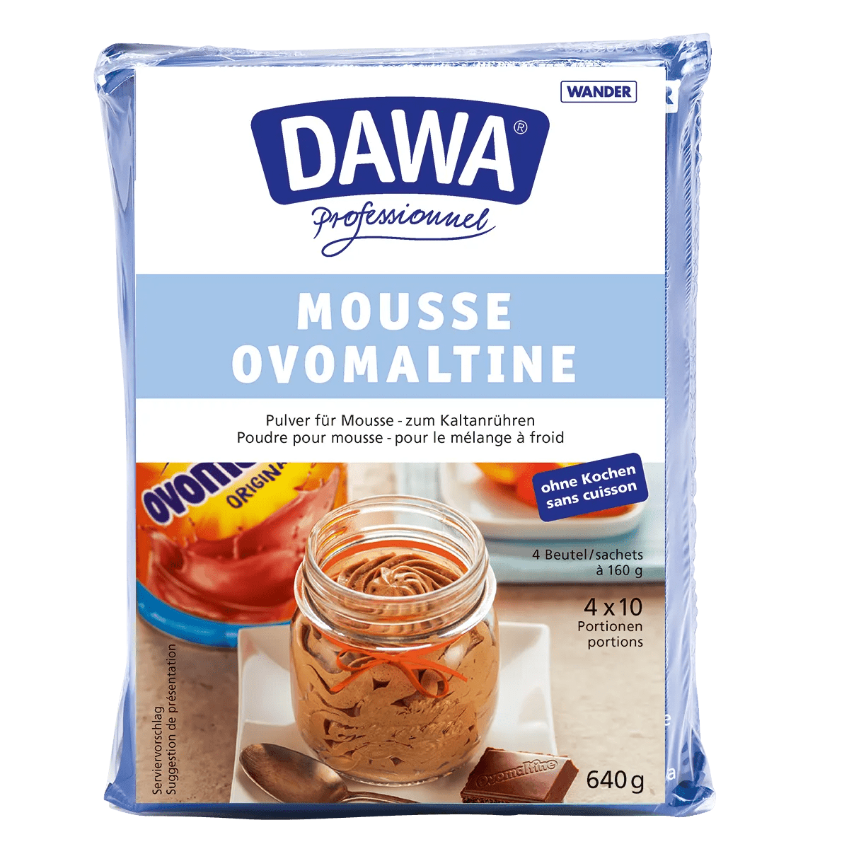 Dawa Mousse Ovomaltine 4er Pack