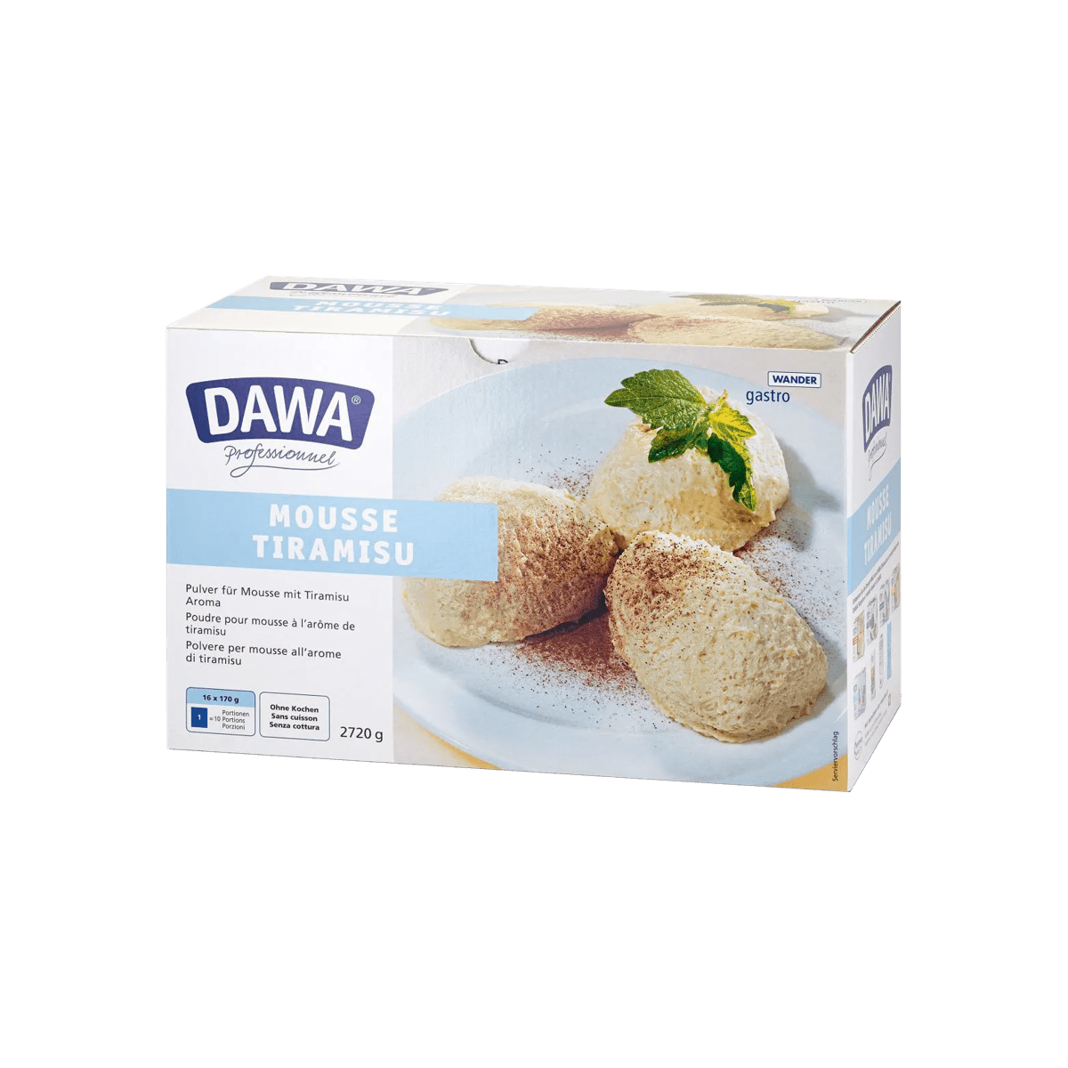 Dawa Mousse Tiramisu 16 x 170g