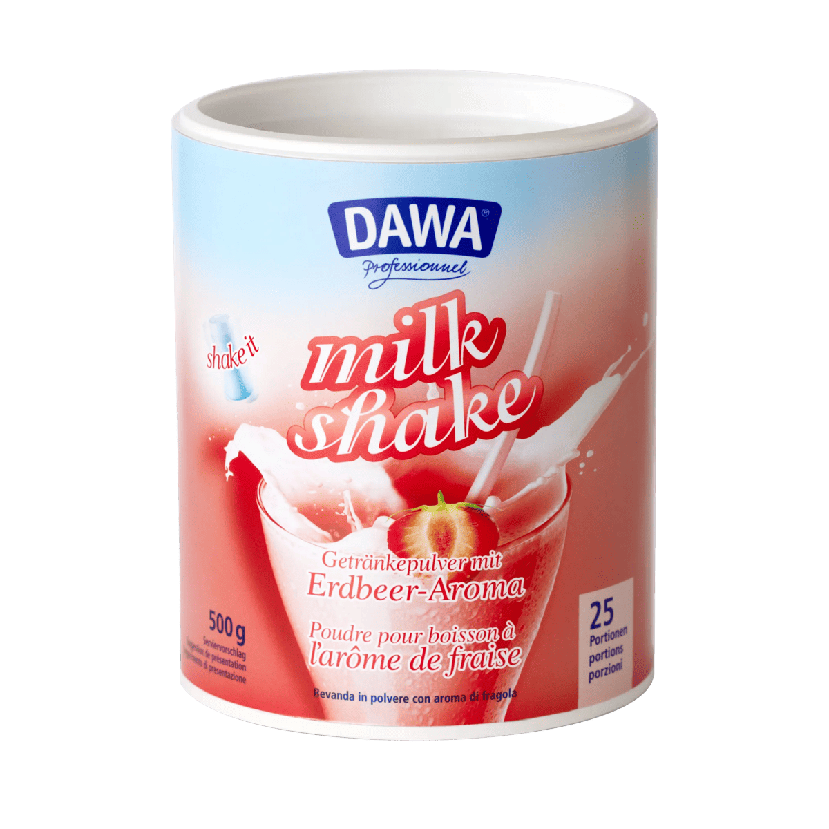 Dawa Milk Shake Erdbeer 500 g