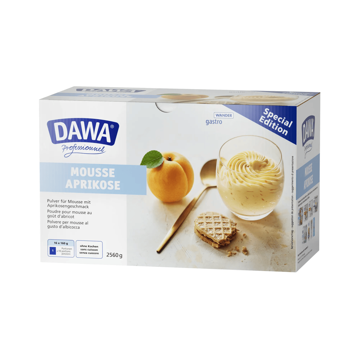 Dawa Mousse Aprikose 16 x 160 g