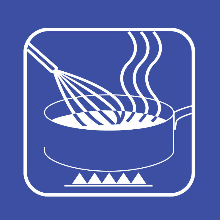 Unter ständigem Rühren 2-3 Minuten schwach kochen lassen