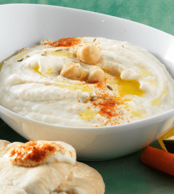Mousse de houmous