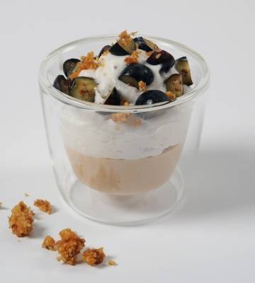 Stracciatella halbhalb