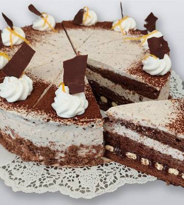 Traumtorte mit Ovo und Orangen