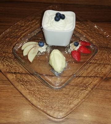 Selbstgemachte Vanilleglace