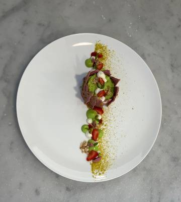 Erdbeer-Pistazie Traum