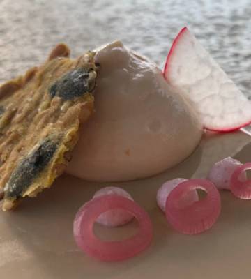 Mousse de truite saumonée et ses accompagnements (recette)