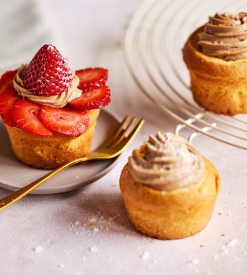 Erdbeere Muffins 
