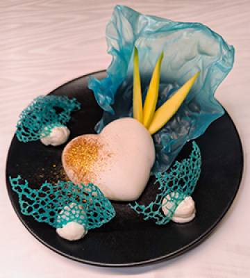 Pure Withe Ocean Heart