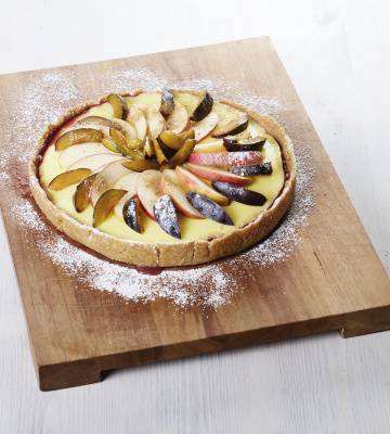 Winterliche Vanille-Tarte 